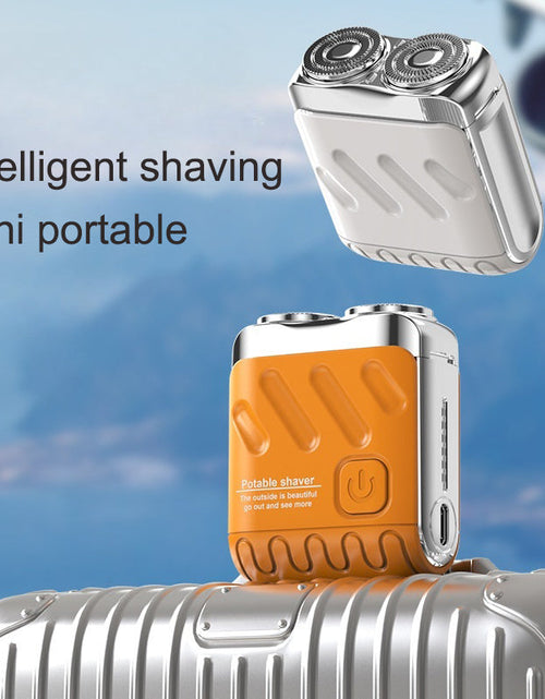 Load image into Gallery viewer, Electric shaver ultra clean new beard knife mini portable shaver for men automatic manual
