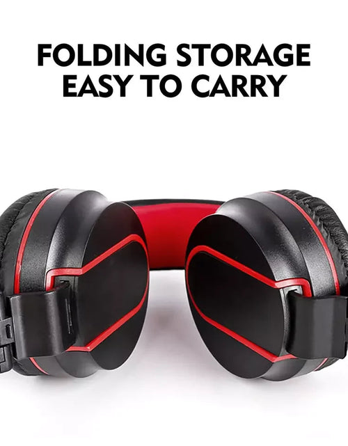 Load image into Gallery viewer, Head mounted wired earphones for e-sports, chicken eating, with microphone for phone and computer calls, universal earphones for gaming
