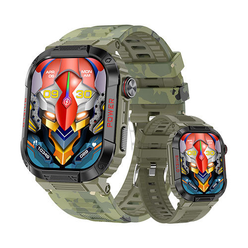 Load image into Gallery viewer, Three proof outdoor sports watch IP68 waterproof Bluetooth call health monitoring low-power TK25 smart watch
