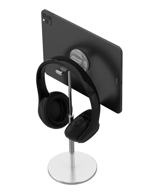 Load image into Gallery viewer, Face Disc Lift Hanging Headphone Bracket Suitable For Apple ipad Mobile Phone Tablet Universal Magnetic Bracket
