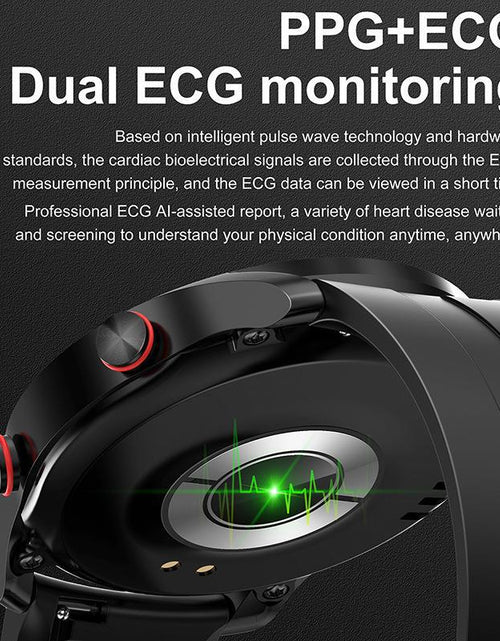 Load image into Gallery viewer, HW20 Smart Watch ECG+PPG Business Stainless Steel Strap 1.46 Large Screen Bluetooth Call Smart Watch
