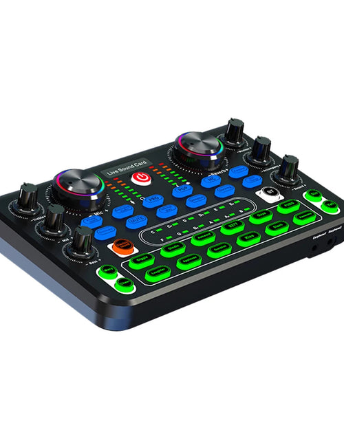 Load image into Gallery viewer, HD X60 Sound Card English Version Professional Audio Mixer for Karaoke Broadcast KTV Singing Live Sound Mixer
