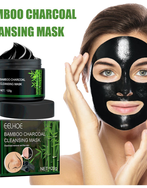 Load image into Gallery viewer, EELHOE Bamboo Charcoal Blackhead Removing Tearing Facial Mask, Moisturizing Removing Blackhead And Acne Shrinking Pore Oil Control Mud Mask
