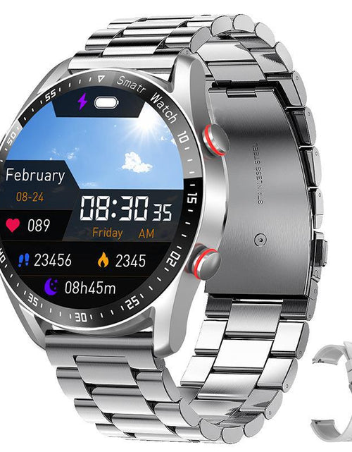 Load image into Gallery viewer, HW20 Smart Watch ECG+PPG Business Stainless Steel Strap 1.46 Large Screen Bluetooth Call Smart Watch
