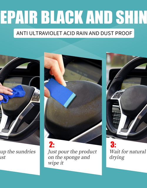 Load image into Gallery viewer, OUHOE Car Plastic Dashboard Refurbisher (30ml Box) Dust-Proof Repair, Interior Cleaning And Polishing, Plastic Whitening Maintenance
