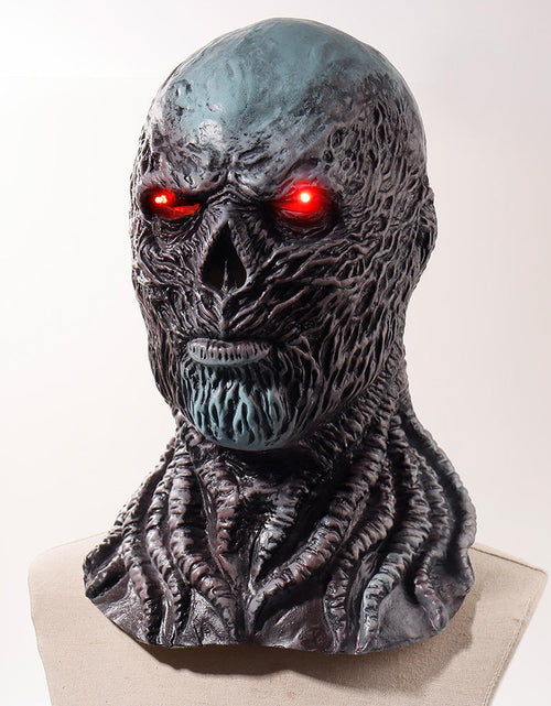 Load image into Gallery viewer, Strange Tale 4 Vecna Latex Mask Headgear Halloween Mask Terror Props

