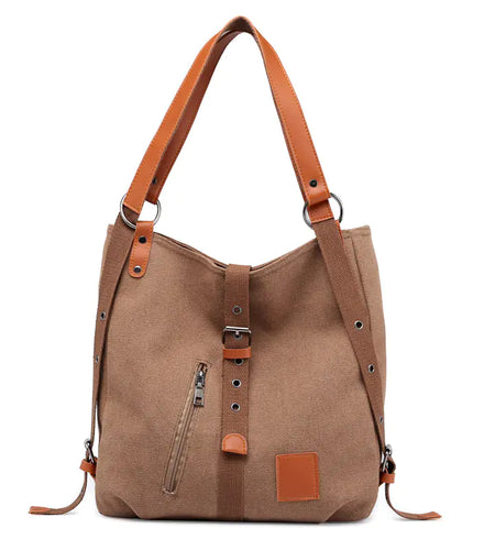 Canvas Women's Bag, Shoulder Tote, Casual Handbag