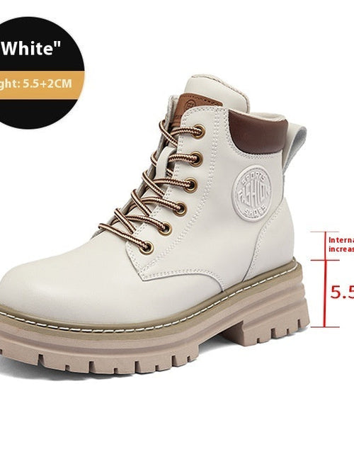 Load image into Gallery viewer, Women’s Genuine Leather Martin Boots
