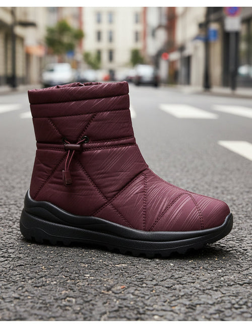 Load image into Gallery viewer, Women's Fleece-lined Waterproof Anti-slip Snow Boots
