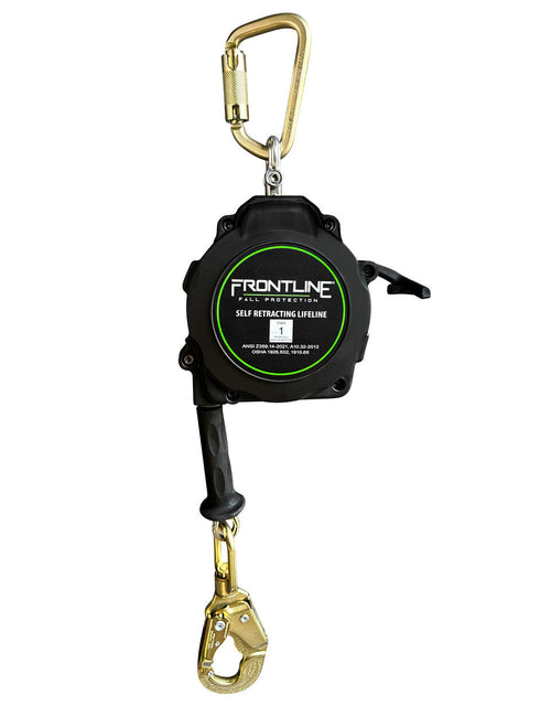 Load image into Gallery viewer, Frontline RPG20 20' Cable Single Leg SRL with Steel Snap Hook End with Carry on Handle and Tagline
