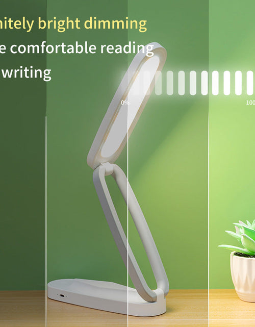 Load image into Gallery viewer, Folding USB Rechargeable Eye Protection Desk Lamp Led Study Touch Student Children Desk Reading Bedside Lamp
