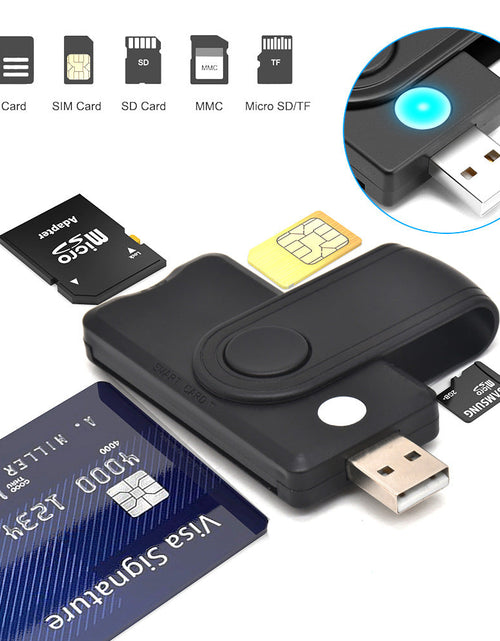 Load image into Gallery viewer, USB 2.0 Multi in One Smart Card Reader
