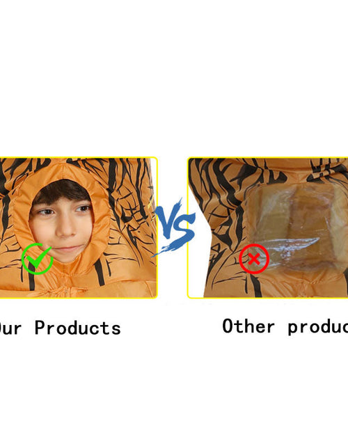 Load image into Gallery viewer, Unique Adult T-REX Inflatable Costume Christmas Cosplay Dinosaur Animal Jumpsuit Halloween Costume for Women Men
