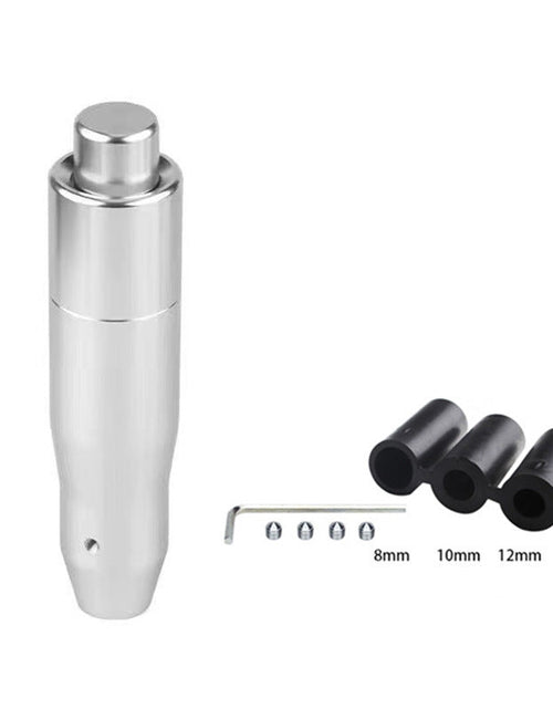 Load image into Gallery viewer, Personalized modification of automotive general metal gear head racing colorful gear lever metal simple wave stick head handbrake
