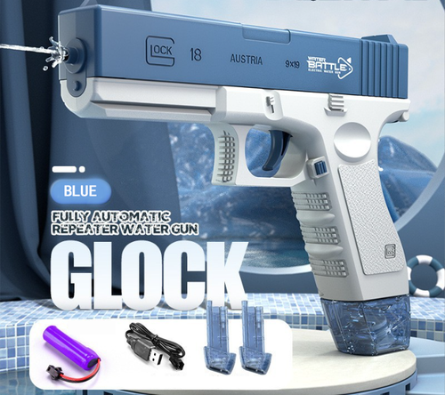 Load image into Gallery viewer, Summer New Children Water Gun Fully Automatic Continuous Electric Water Gun Glock Boy Water Playing Toys
