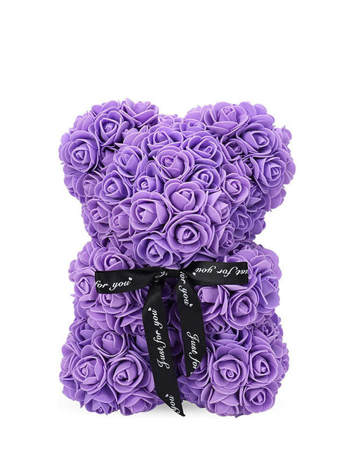 Load image into Gallery viewer, Mother's Day Gift 25cm Foam Flower Bear PE Rose Flower Bear PVC Gift Box Valentine's Day Cross-border Bestseller
