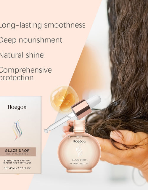 Load image into Gallery viewer, Hoegoa Hair Care Essential Oil, Nourishes Smooth Hair, Natural Shine, Fluff And Improves Frizzy Hair
