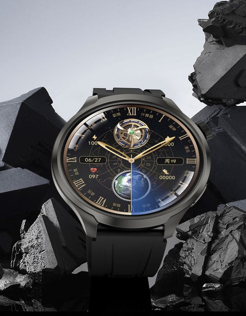 Load image into Gallery viewer, DK69 Bluetooth enabled smartwatch 1.85 display, heart rate compass, multi sport smartwatch
