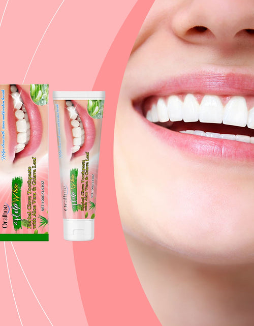 Load image into Gallery viewer, Oralhoe Brightening Fresh Breath Toothpaste Cleaning Care Teeth Brightening Remove Stains Oral Care Herbal Toothpaste

