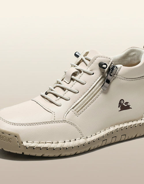 Load image into Gallery viewer, Women’s Hand Stitched Soft Sole Flat Casual Shoes
