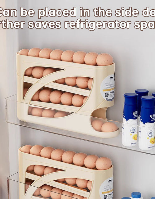 Load image into Gallery viewer, Slide-Roll Egg Box (Fridge Side Door Special Fresh-Keeping)
