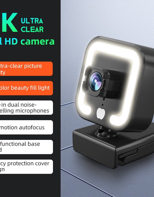Load image into Gallery viewer, 4k beauty autofocus 1080p computer camera high-definition network USB live streaming webcam2k
