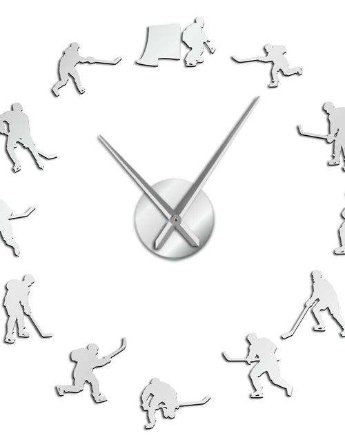 Load image into Gallery viewer, Frameless DIY Wall Clock 3D Mirror Wall Sticker
