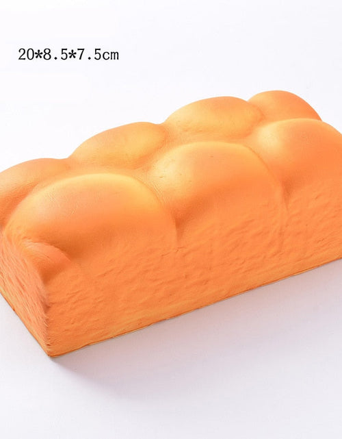 Load image into Gallery viewer, Squishy Food Creative Simulation Bread Toast Donuts Slow Rising Squeeze Stress Relief Toys Spoof Tease People Desktop Decoration
