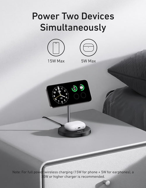 Load image into Gallery viewer, Anker MagGo Wireless Charger (2-in-1 Stand) BOA
