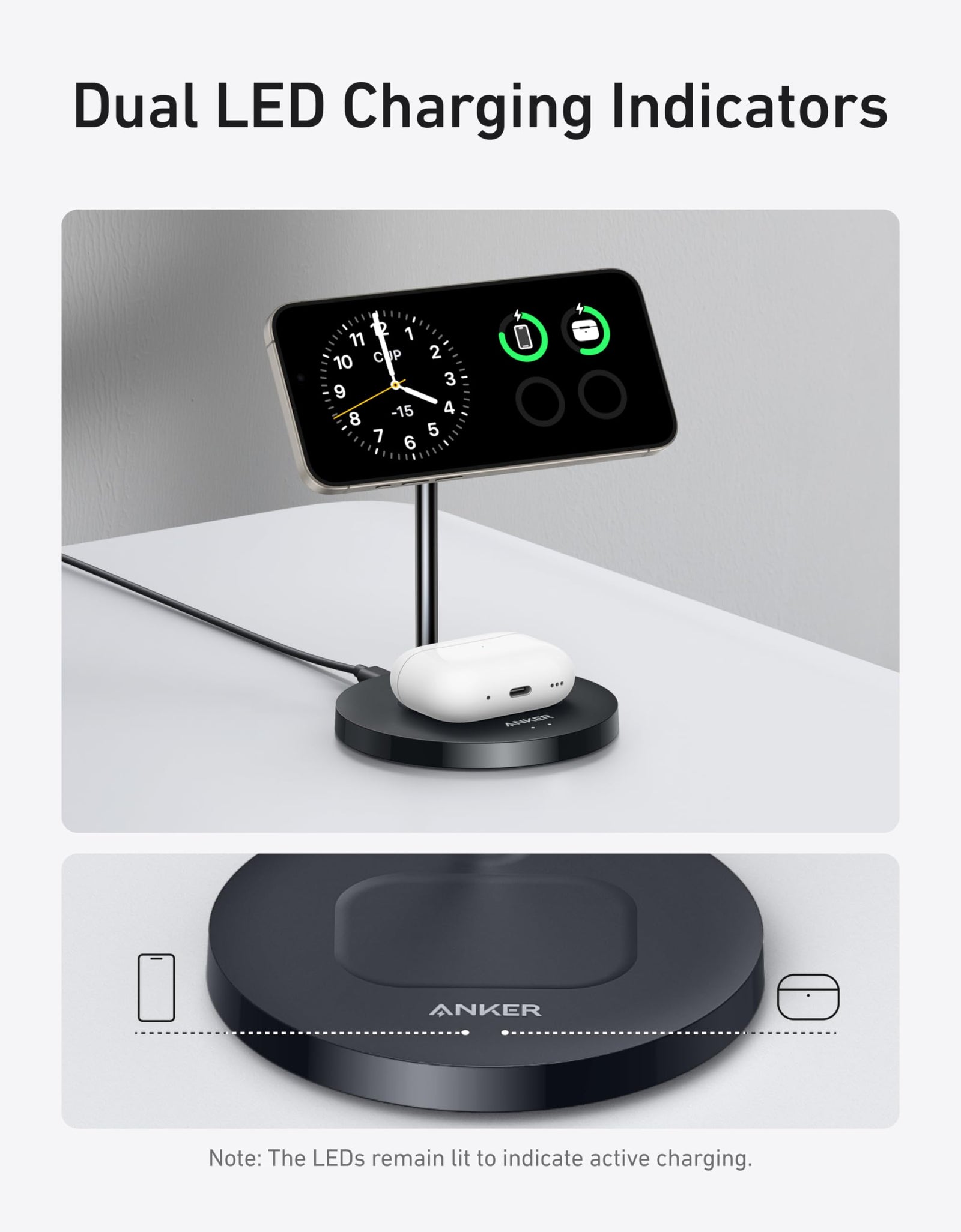 Anker MagGo Wireless Charger (2-in-1 Stand) BOA