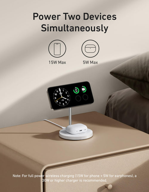Load image into Gallery viewer, Anker MagGo Wireless Charger (2-in-1 Stand) BOA
