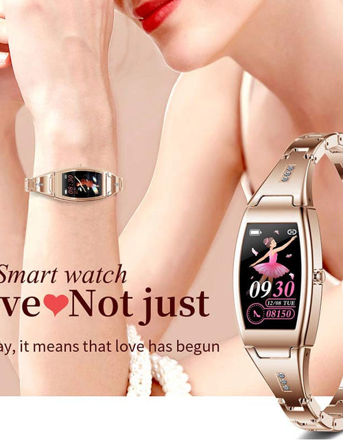 Load image into Gallery viewer, MK26 Smart Watch Women Girls Heart Rate Monitor Lady Smartwatch
