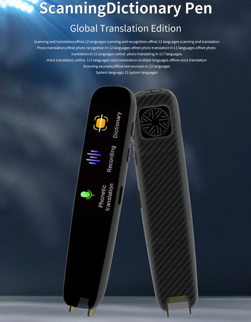 Load image into Gallery viewer, Smart AI Scan Reader Portable Voice Translator Scanner Pen WIFI AI Voice  Languages Translator For Dyslexia Autism
