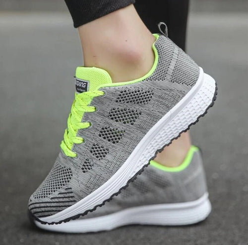 Load image into Gallery viewer, Women's Sports Sneakers – Lightweight, Breathable Running Shoes
