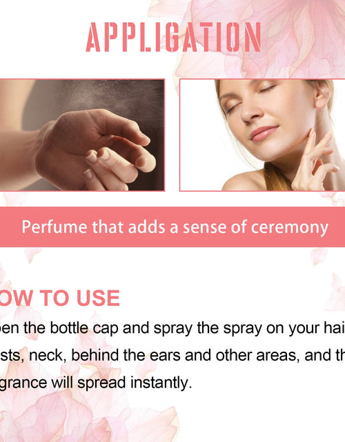 Load image into Gallery viewer, Perfume Spray Fresh Lasting Fragrance Non-Pungent Women's Date Perfume Spray
