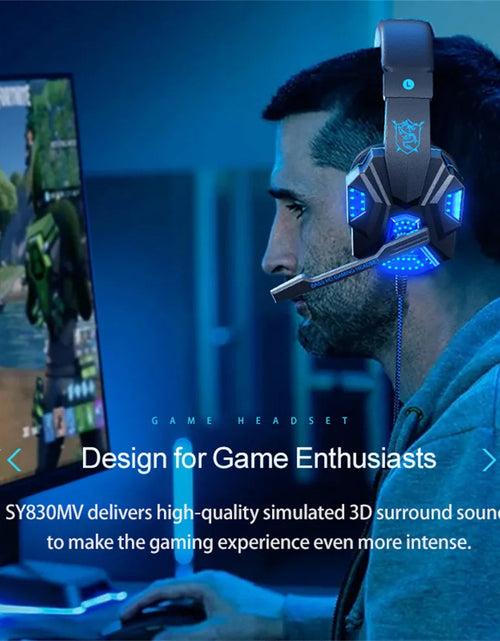 Load image into Gallery viewer, Earphones for wired laptops, dedicated earphones for gaming and esports, comfortable to wear, and head mounted gaming headphones
