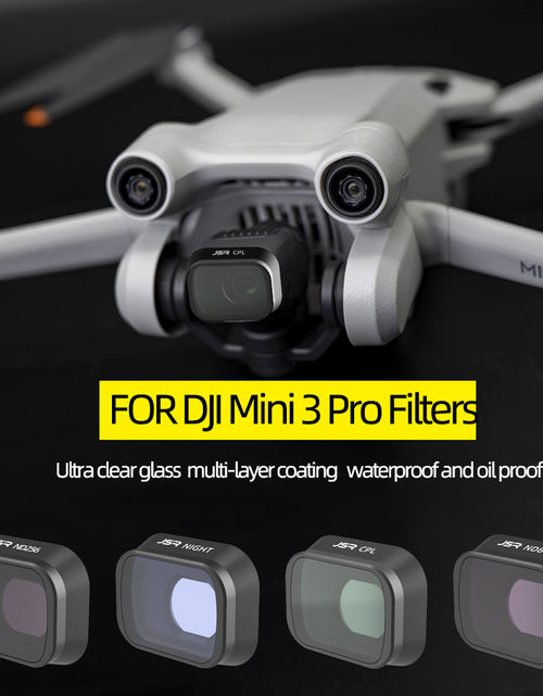 Load image into Gallery viewer, JUNESTAR Filter Is Suitable For DJI Imperial Mini 3Pro Accessories Camera Filter ND Light Reduction CPL

