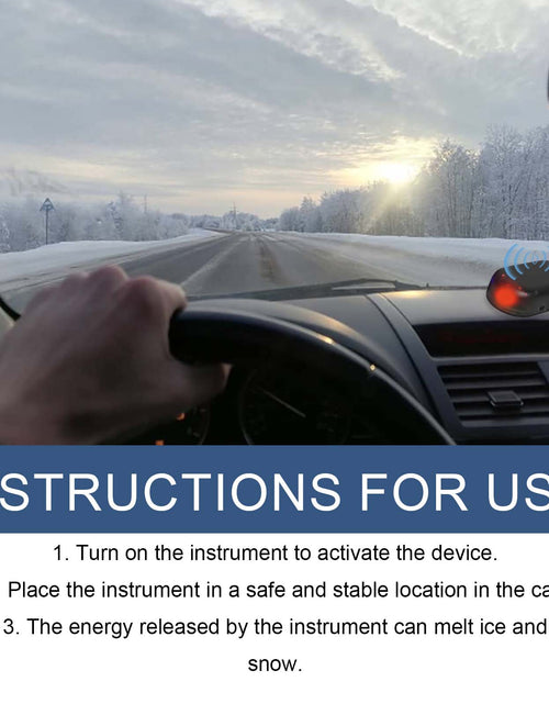 Load image into Gallery viewer, Automotive Snow Removal Tools, Glass Deicing Snow Melting Fast Portable Mini Deicer
