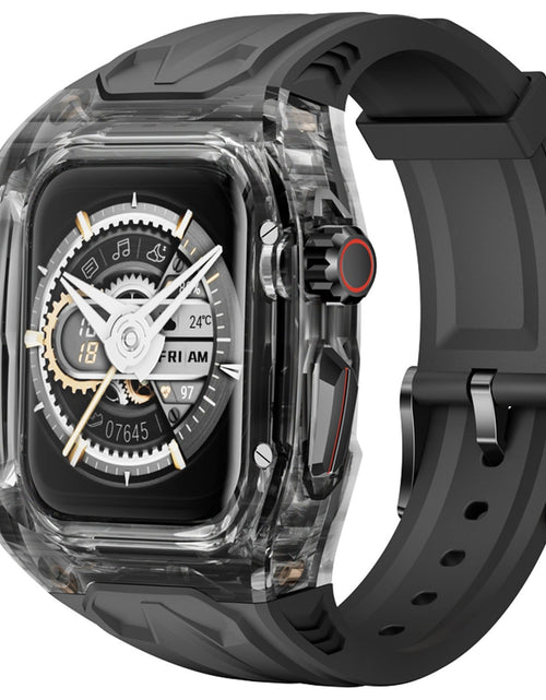 Load image into Gallery viewer, Suitable for Apple Watch triple proof design splicing high-quality silicone strap
