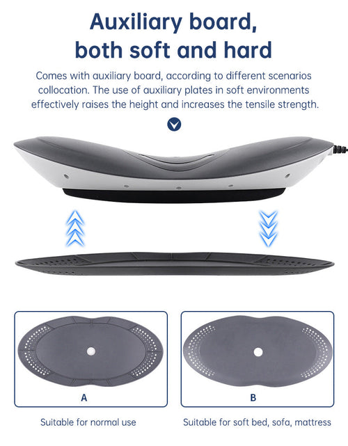 Load image into Gallery viewer, Waist Massager Lumbar Traction Inflatable Hot Compress Back Cervical Stretcher Massage Air Pressure Reduce Relief Pain
