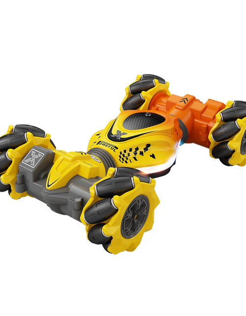 Load image into Gallery viewer, Induction Mini Gesture Twist Car Transform Car Watch Remote Control Double sided Stunt Climbing Toy Remote Control Car
