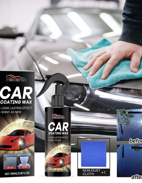 Load image into Gallery viewer, Automotive Coating Agent, Hydrophobic Crystal Polishing Maintenance Coating Agent For Automotive Waxing Nano Coating
