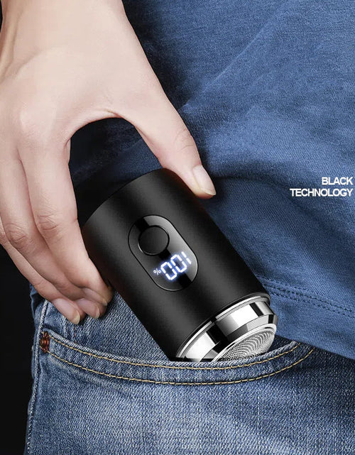 Load image into Gallery viewer, Rechargeable shaver men's electric multifunctional portable shaver full body washing small steel cannon
