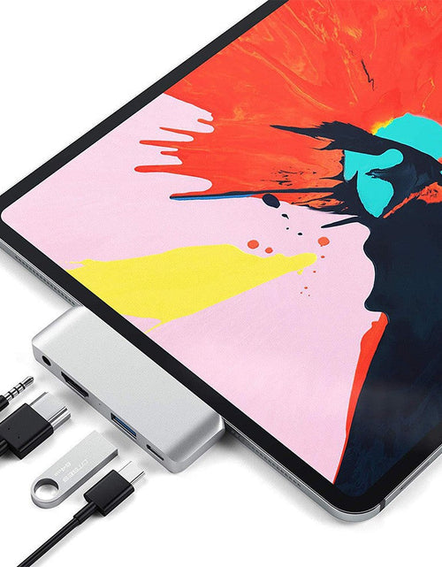 Load image into Gallery viewer, Type-c splitter switch game console mobile phone computer HD usb c suitable for ipad four-in-one expansion dock
