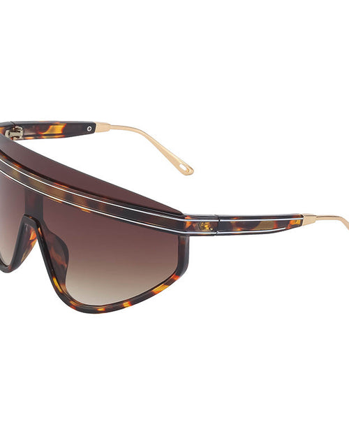 Load image into Gallery viewer, Personalized Large Frame One-Piece Lens Sunscreen Sunglasses For Women High Sense Windproof Ins Sunglasses
