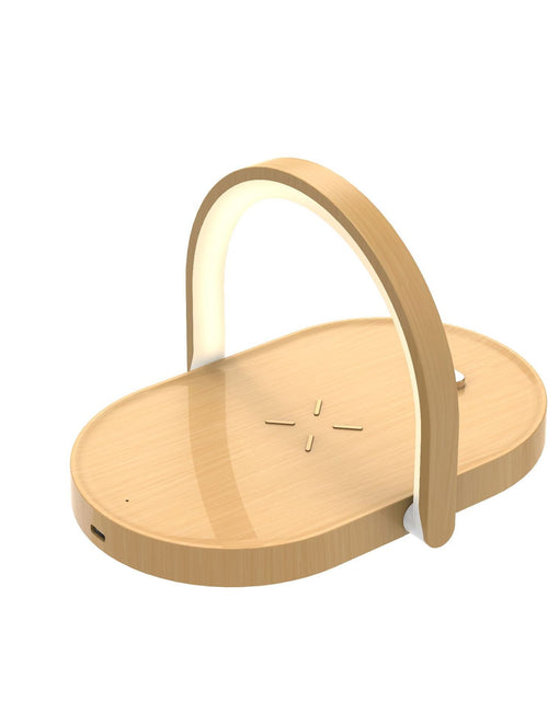 Load image into Gallery viewer, 15W mobile phone wireless charger wireless charger multi-function wireless charger bedside lamp wireless charger night light
