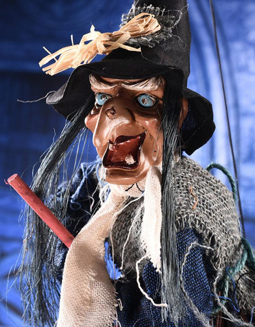 Load image into Gallery viewer, Electric Horror Toys Hanging  Halloween Eyes Glowing Screaming Witch Pendant Ghost
