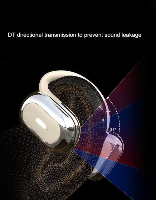 Load image into Gallery viewer, Bluetooth earphones open, non in ear, hanging ear, air bone conduction, sports, running, OWS wireless earphones
