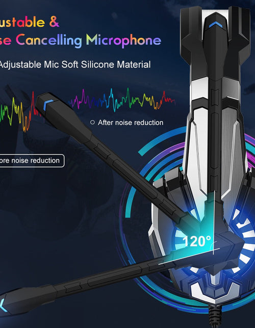 Load image into Gallery viewer, S9 Head mounted Esports Gaming Earphones Wired Luminous Computer Earphones PS4 Earphones
