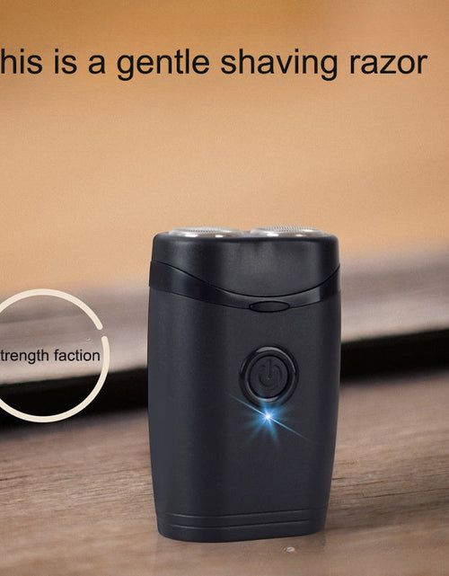 Load image into Gallery viewer, Portable men's dual head electric shaver shaver shaving device
